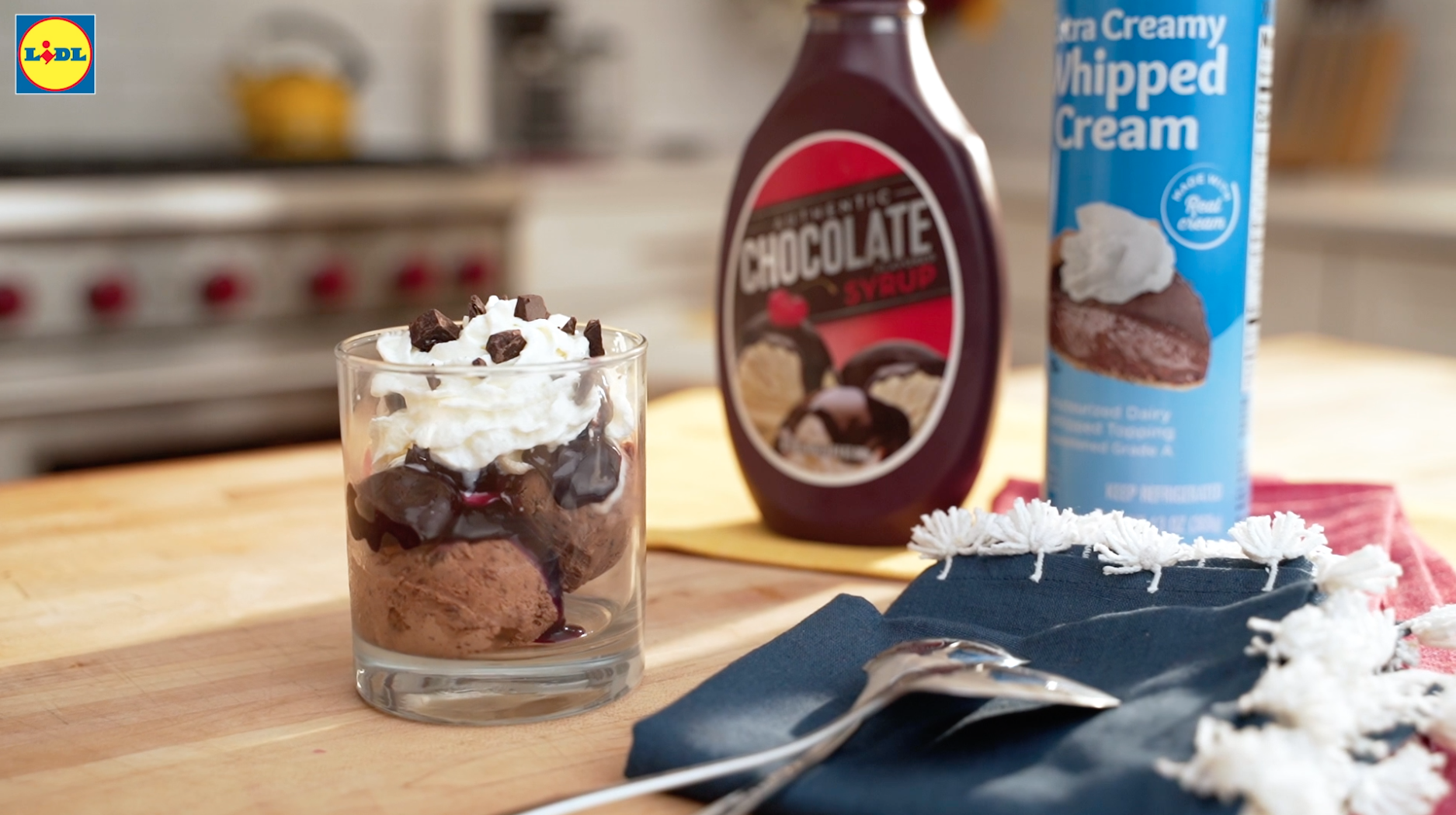 Lidl Black Forest Sundae